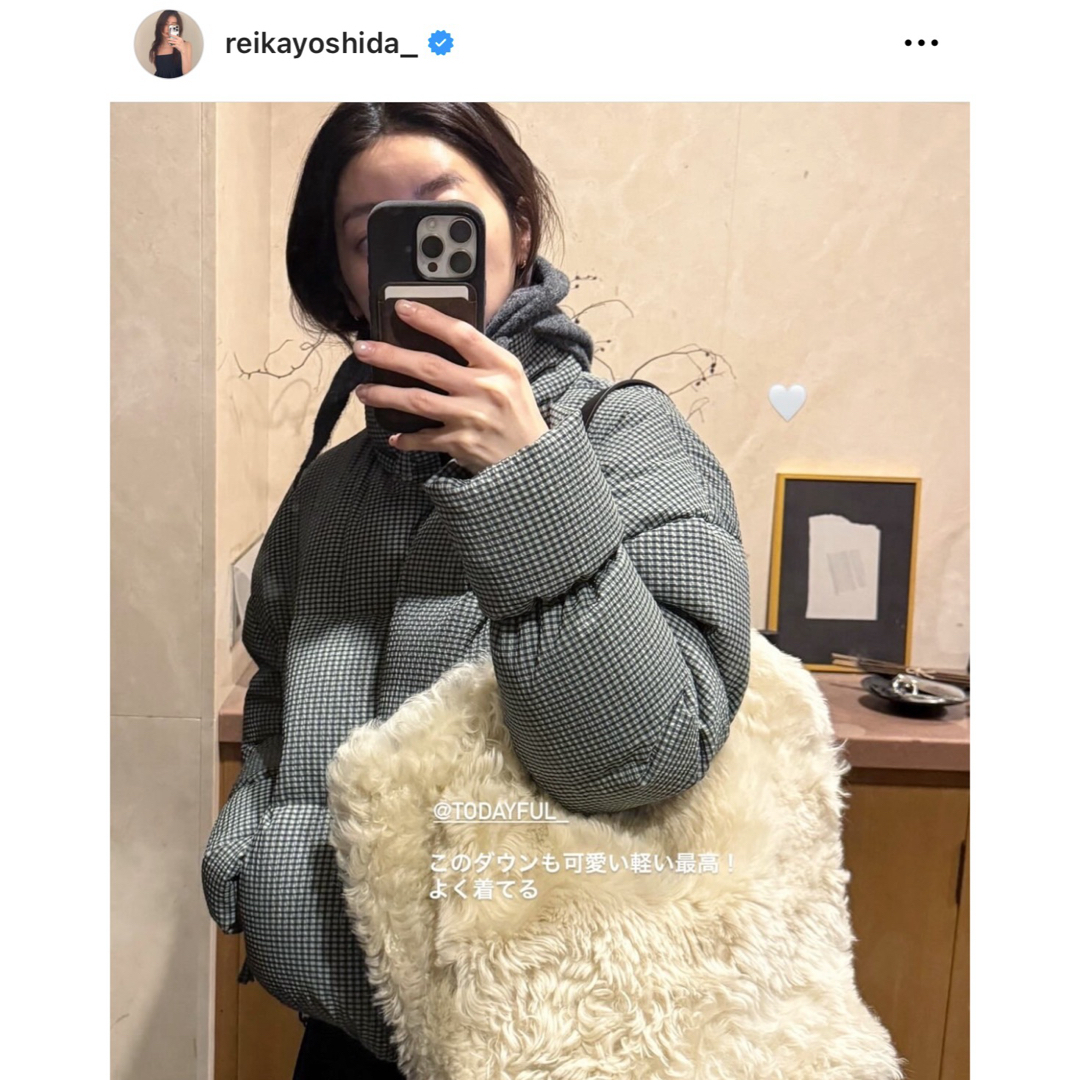 TODAYFUL - TODAYFUL Check Dawn Jacket ミントの通販 by shop TODAYFUL - TODAYFUL Check Dawn Jacket ミントの通販 by shop