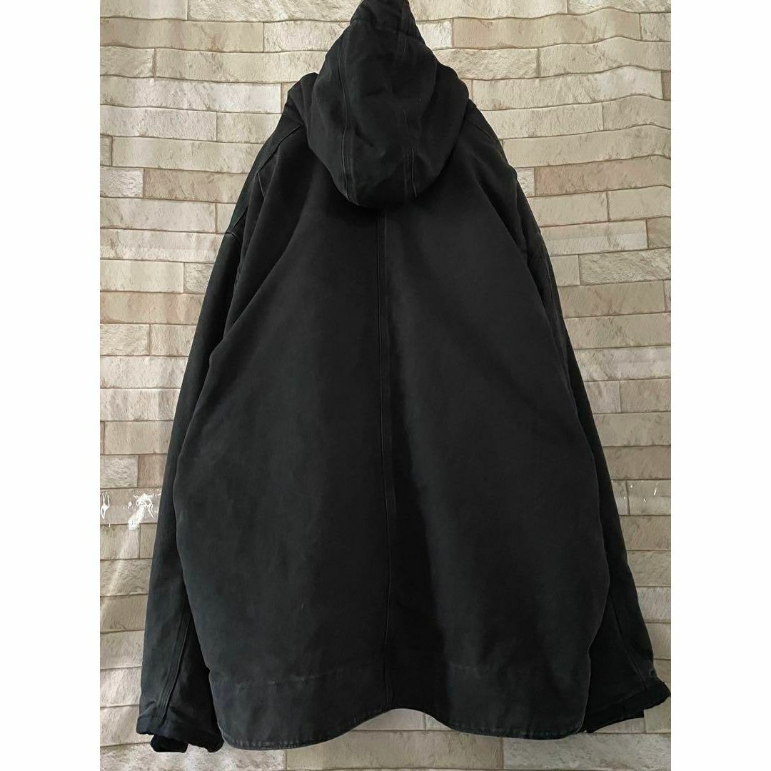 カーハート ダックジャケット メキシコ製 裏ボア 革タグ