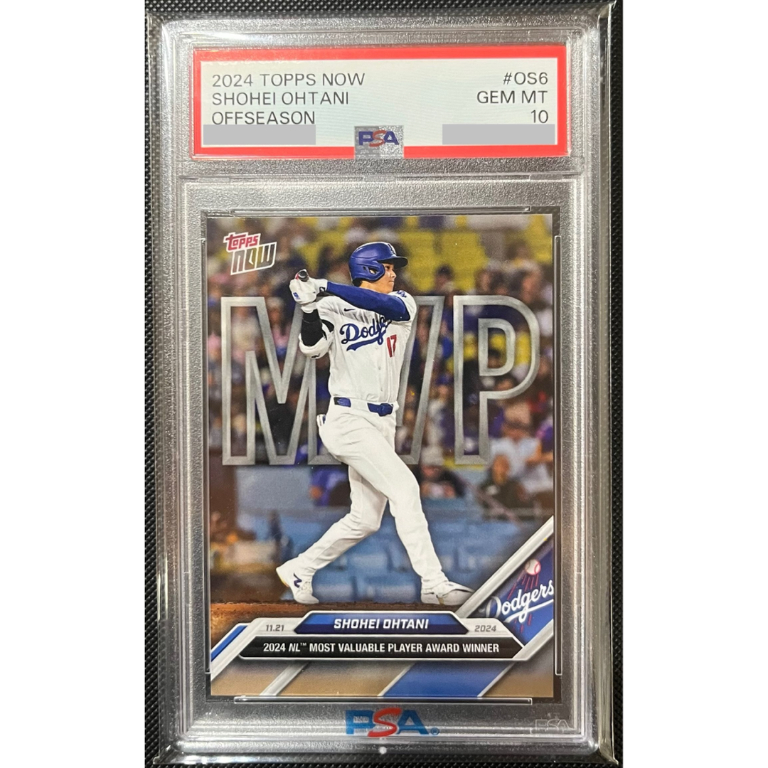 Topps - 【PSA10】大谷翔平2024MVP記念TOPPSNOWカード OS650/50