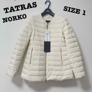 TATRAS - 【未使用級】TATRAS タトラス ウール ノーカラー TATRAS - 【未使用級】TATRAS タトラス ウール ノーカラー