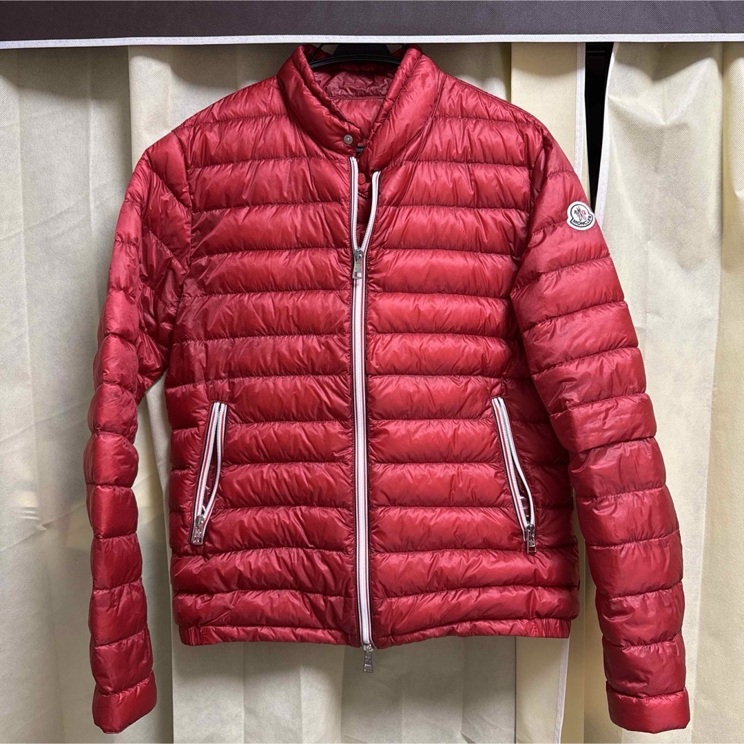 美品‼️MONCLERモンクレールトリコロールライトダウンジャケット 美品‼️MONCLERモンクレールトリコロールライトダウンジャケット