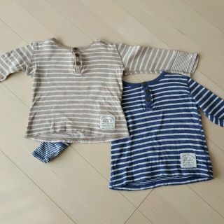 ユニクロ(UNIQLO)のユニクロ トップス2枚セット(シャツ/カットソー)