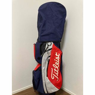 Titleist - タイトリスト キャディバッグクロコ型押し Titleist Titleist - タイトリスト キャディバッグクロコ型押し Titleist