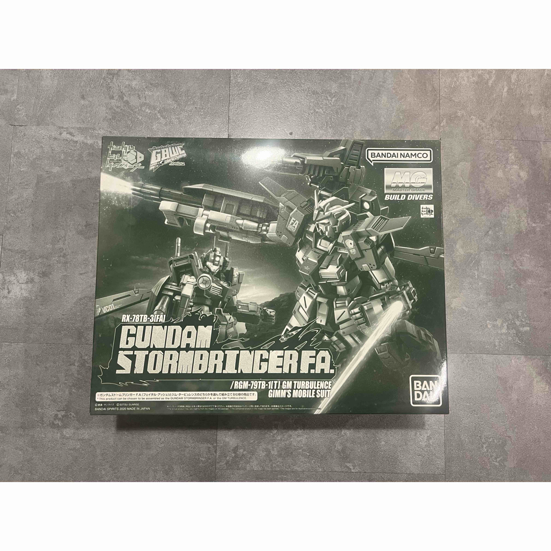 BANDAI(バンダイ)のプレミアムバンダム MG 1/100 ガンダムストームブリンガー エンタメ/ホビーのおもちゃ/ぬいぐるみ(模型/プラモデル)の商品写真