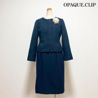 OPAQUE.CLIP ネイビー スーツ セット 入学式 卒業式ぴったり OPAQUE.CLIP ネイビー スーツ セット 入学式 卒業式ぴったり