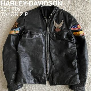 60s USA製 レザージャケット 38 五角形タロン ヴィンテージ 古着 60s USA製 レザージャケット 38 五角形タロン ヴィンテージ 古着