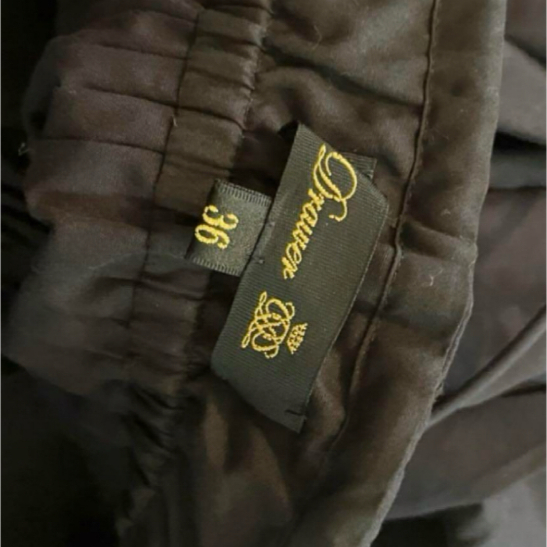 Drawer ドゥロワー 22SS コットン タック サロペット スカート