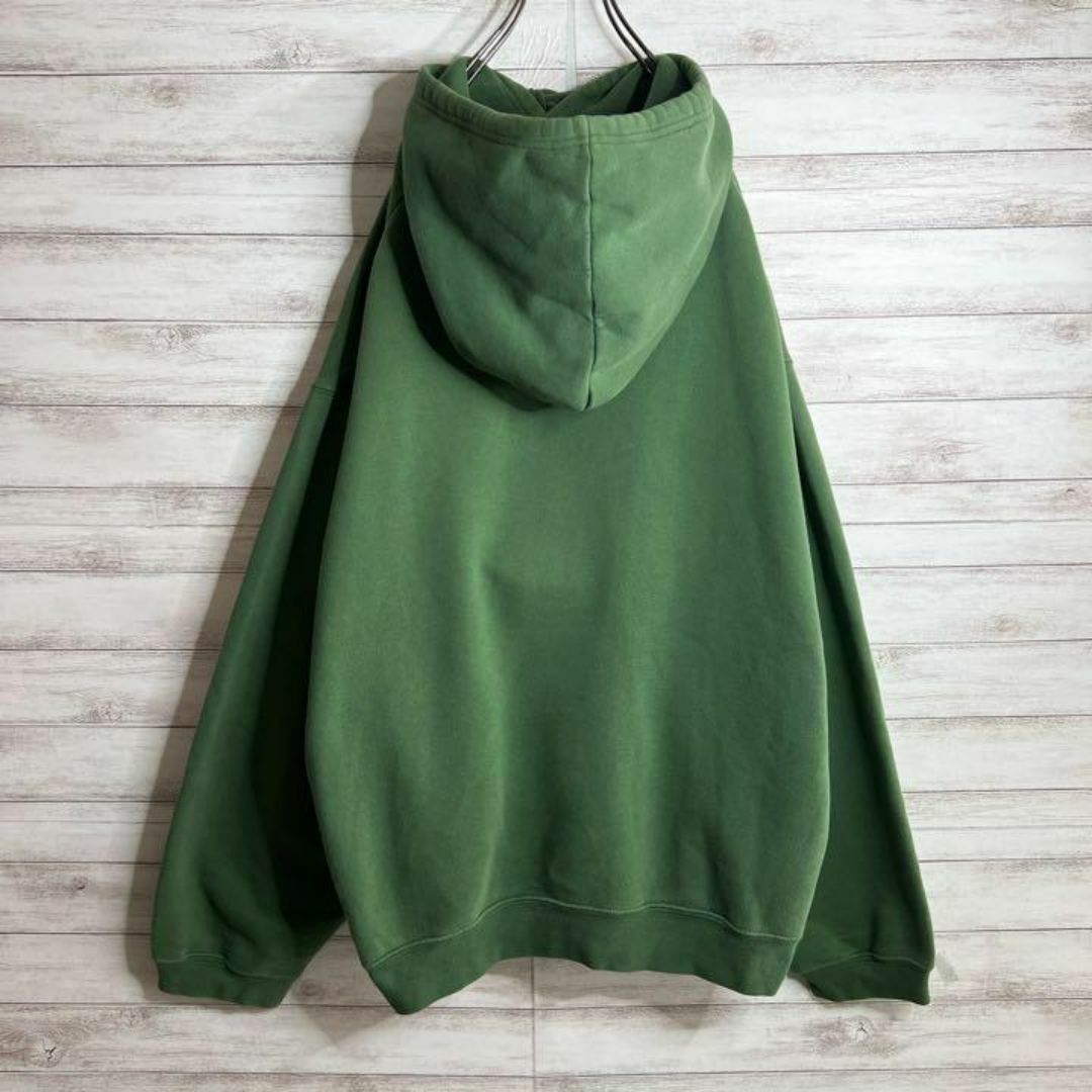 入手困難!!】ナイキ ✈︎刺繍 アーチロゴ ミシガン ゆるだぼ 裏 入手困難!!】ナイキ ✈︎刺繍 アーチロゴ ミシガン ゆるだぼ 裏