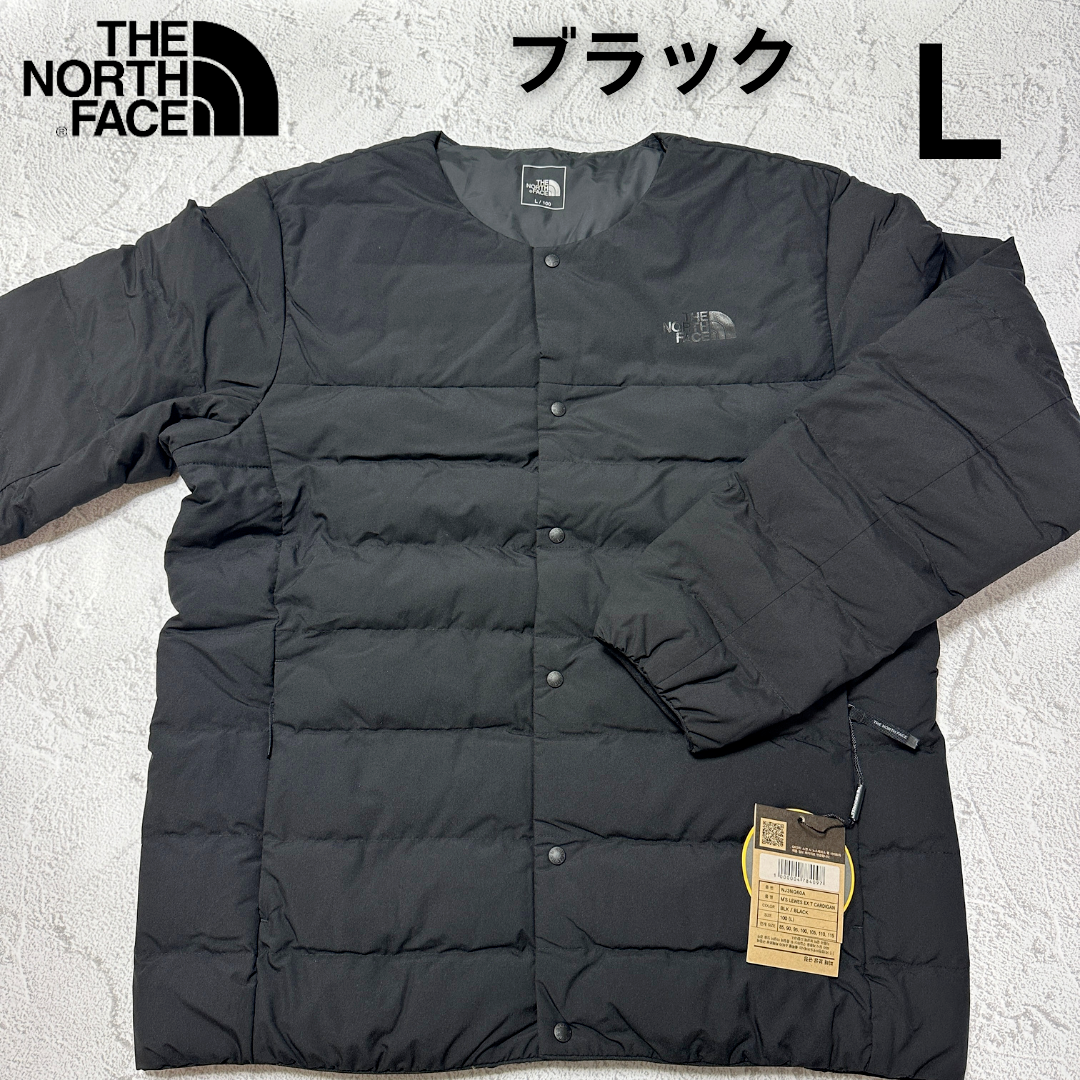 新品 ノースフェイス L 黒 ダウン アウター 韓国 新品 ノースフェイス L 黒 ダウン アウター 韓国