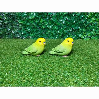 セキセイインコ フィギュア 置物　オブジェ インテリア(置物)