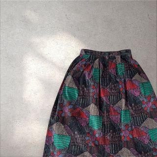 VINTAGE - ビンテージ 革 ポシェット ベルト付 チェック VINTAGE - ビンテージ 革 ポシェット ベルト付 チェック