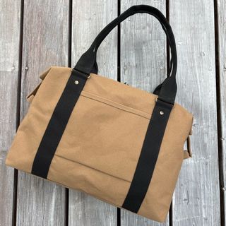 大容量ファスナートート【倉敷帆布】(バッグ)