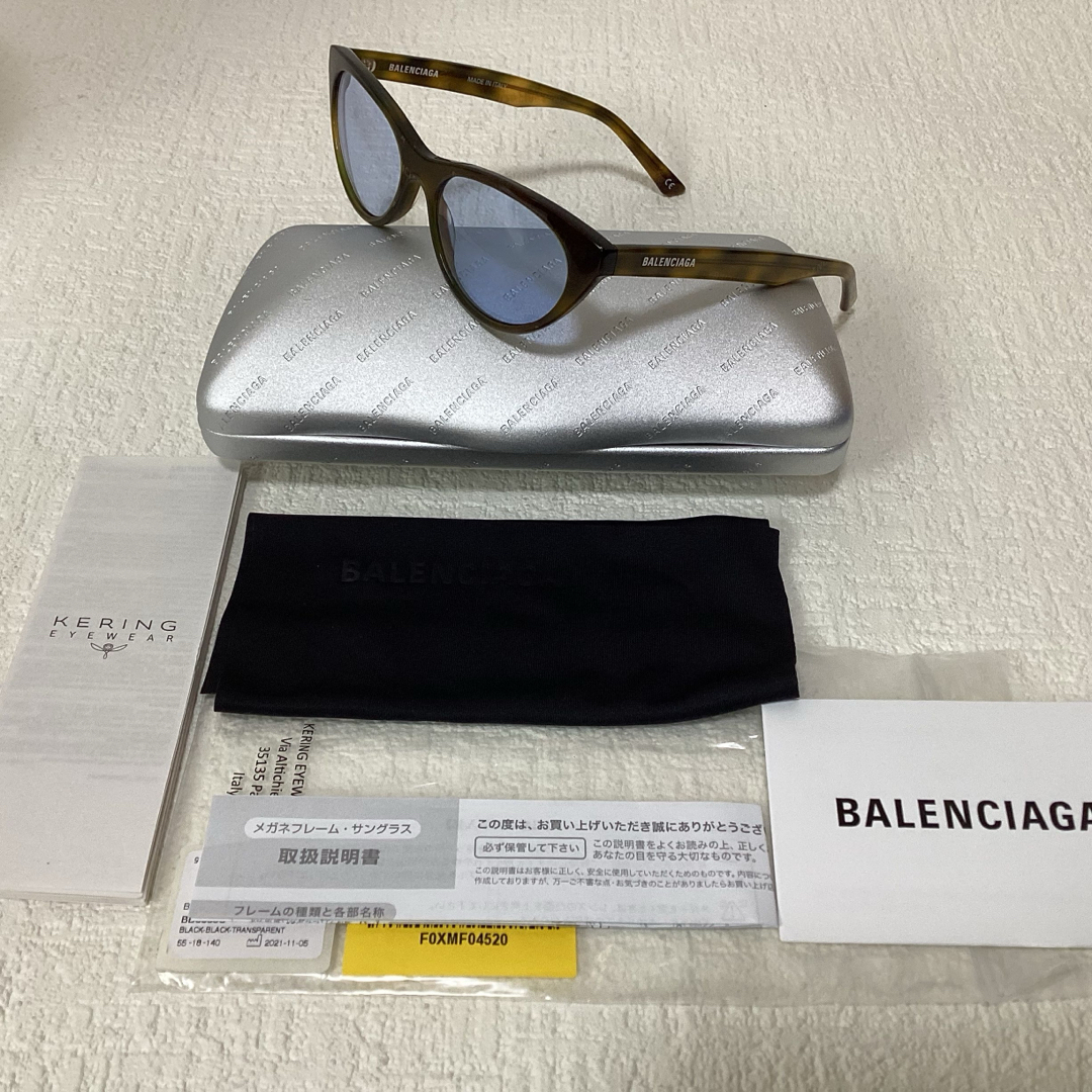 サングラス+メガネ BALENCIAGA - BALENCIAGA OPTICAL FRAMES BA5034F 65A
