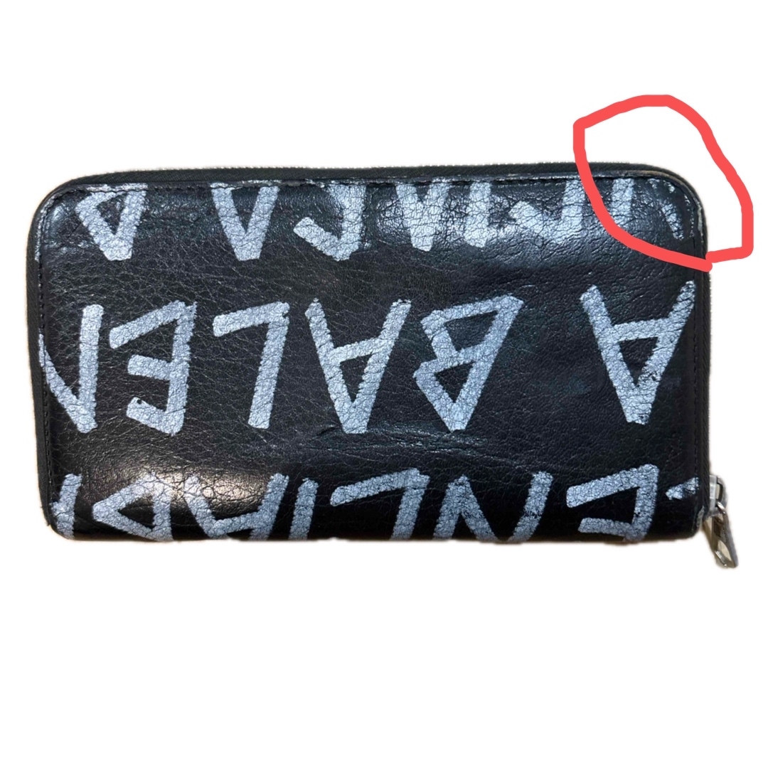 BALENCIAGA バレンシアガ グラフィティ ペイント 財布 BALENCIAGA バレンシアガ グラフィティ ペイント 財布