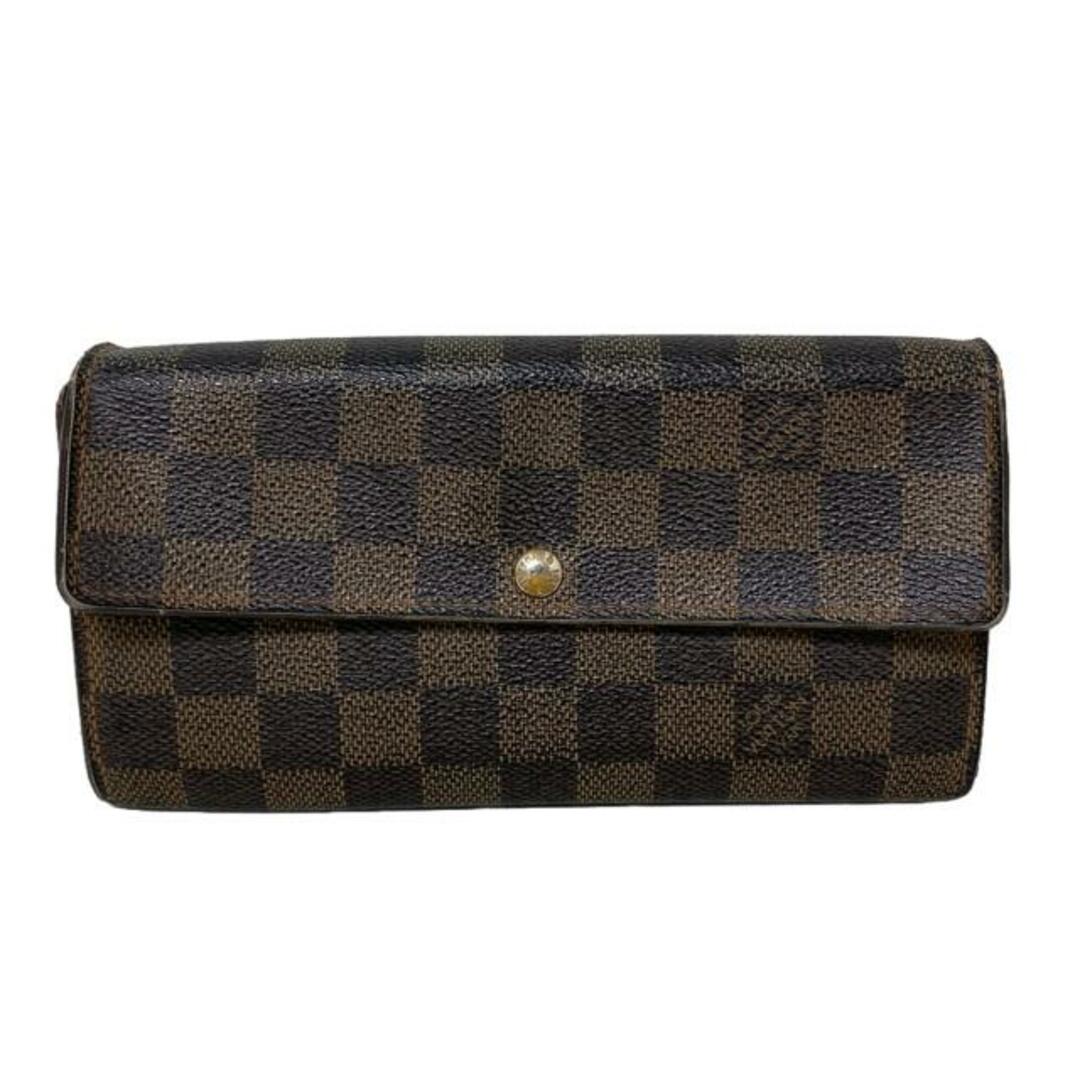 LOUIS VUITTON(ルイヴィトン) 長財布 ダミエ ポシェットポルト LOUIS VUITTON(ルイヴィトン) 長財布 ダミエ ポシェットポルト