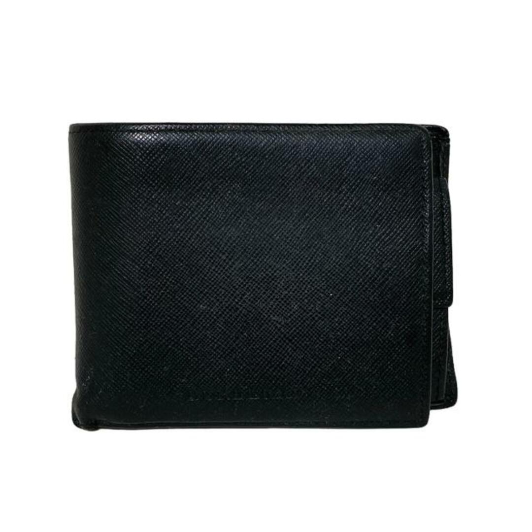 Burberry(バーバリー) 2つ折り財布 - 黒 レザー Burberry(バーバリー) 2つ折り財布 - 黒 レザー