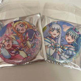 わんだふるぷりきゅあ！感謝祭　缶バッジ2点セット(キャラクターグッズ)
