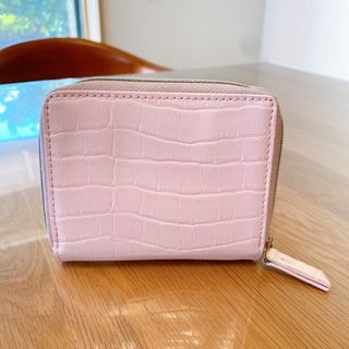 アフタヌーンティー(AfternoonTea)の【匿名配送】アフタヌーンティー　二つ折り　財布　折り財布　ピンク　コンパクト(財布)