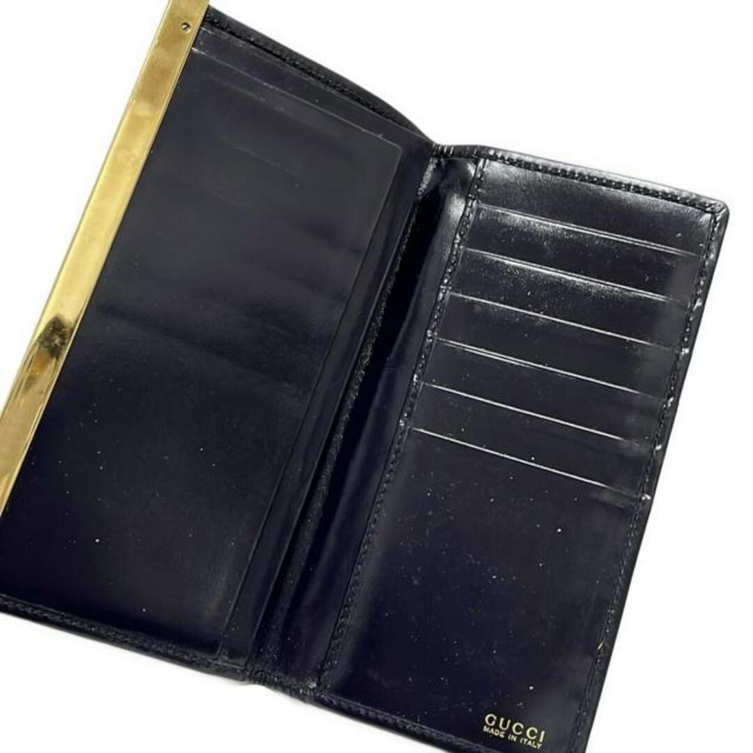 GUCCI - GUCCI(グッチ) 長財布 - ネイビー レザーの通販 by GUCCI - GUCCI(グッチ) 長財布 - ネイビー レザーの通販 by