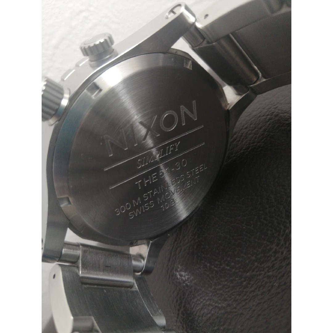 NIXON ニクソン メンズ腕時計 クオーツ クロノグラフ デイト 42