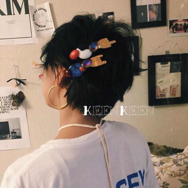 Grimoire(グリモワール)のvintage バレッタ レディースのヘアアクセサリー(バレッタ/ヘアクリップ)の商品写真