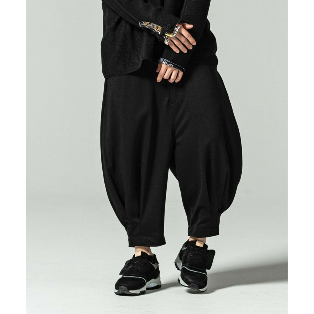 glamb Easy cropped hem tack pants glamb Easy cropped hem tack pants