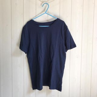 エイチアンドエム(H&M)の新品♡H&M♡BASIC♡Tシャツ♡ネイビー(Tシャツ/カットソー)