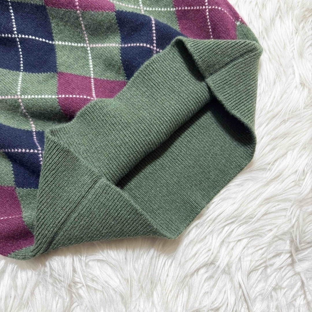 本物 ランウェイ 極美品 シャネル ダイヤチェック カシミア 本物 ランウェイ 極美品 シャネル ダイヤチェック カシミア