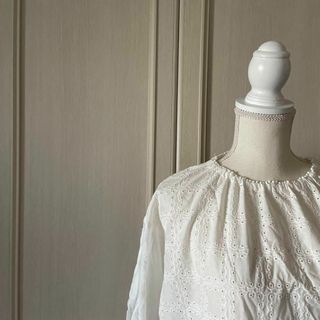 NIMES - 23 ニーム NIMES ブラウス シャツ トップス 刺繍 レース NIMES - 23 ニーム NIMES ブラウス シャツ トップス 刺繍 レース