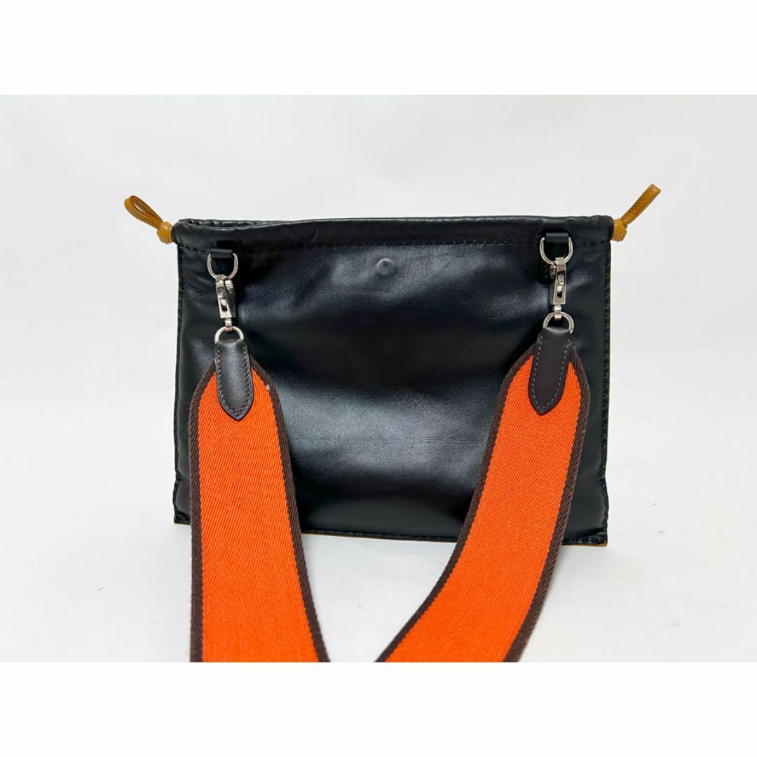 HERMES - HERMES エルメス ピロ クルードセル 巾着 ポーチ HERMES - HERMES エルメス ピロ クルードセル 巾着 ポーチ
