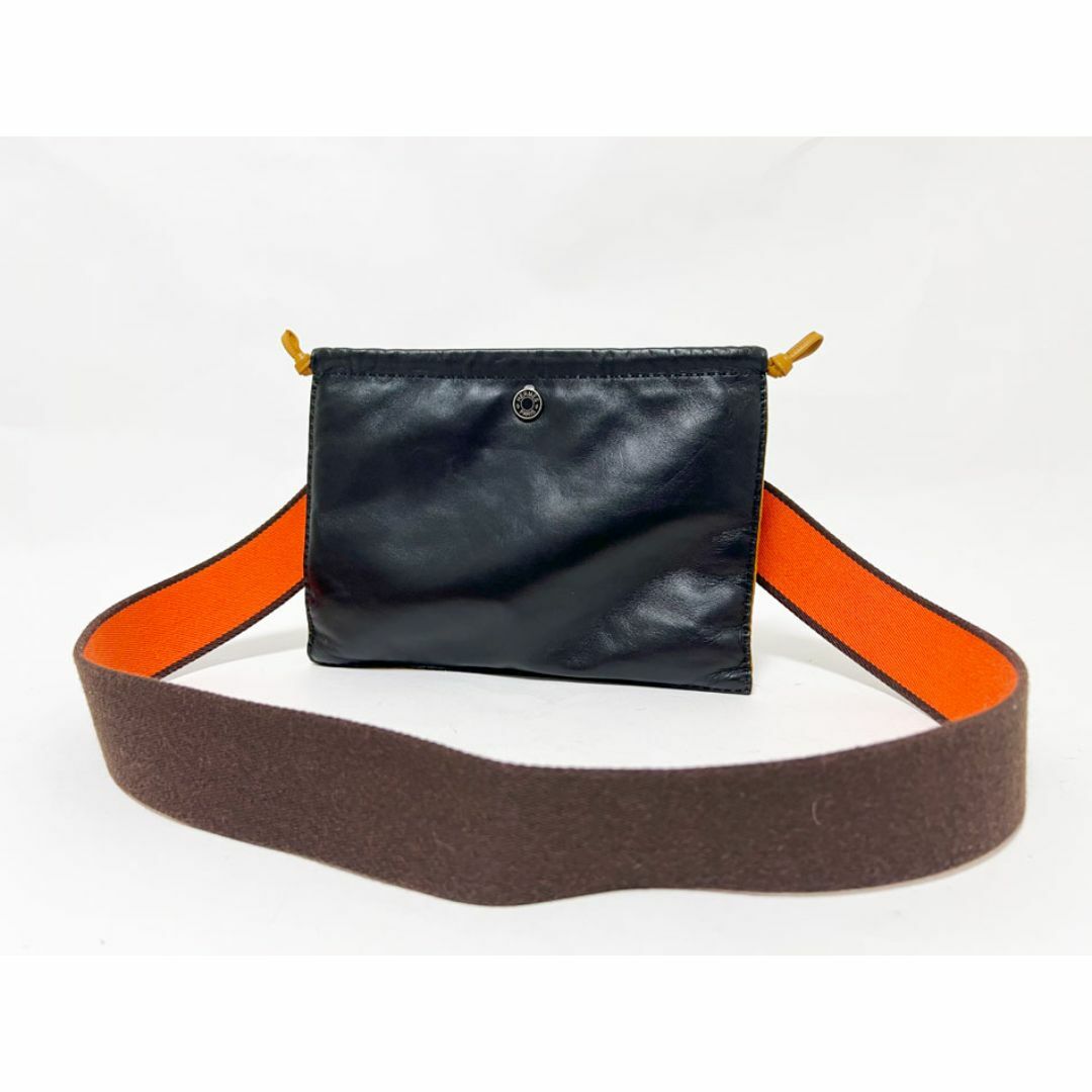 【国内発送】 HERMES - HERMES エルメス ピロ クルードセル 巾着 ポーチ バッグ
