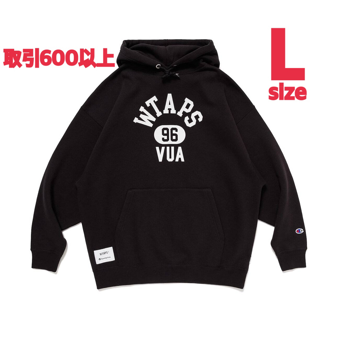 W)taps - WTAPS CHAMPION ACADEMY HOODED BLACK Lサイズの通販 W)taps - WTAPS CHAMPION ACADEMY HOODED BLACK Lサイズの通販