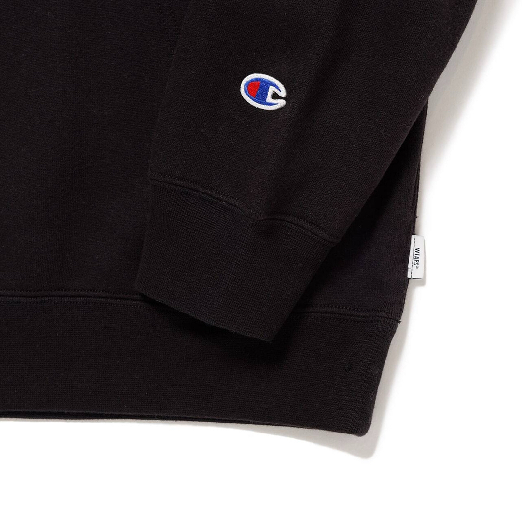 W)taps - WTAPS CHAMPION ACADEMY HOODED BLACK Lサイズの通販 W)taps - WTAPS CHAMPION ACADEMY HOODED BLACK Lサイズの通販
