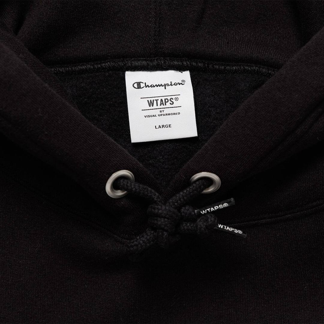 W)taps - WTAPS CHAMPION ACADEMY HOODED BLACK Lサイズの通販 W)taps - WTAPS CHAMPION ACADEMY HOODED BLACK Lサイズの通販