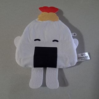 フリイラくん★おにうめ★ポーチコレクション★ダイカットポーチ天むすおにぎり(キャラクターグッズ)