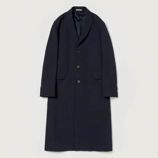 AURALEE - AURALEE 24aw MELTON CHESTERFIELD COATの通販 by Sai AURALEE - AURALEE 24aw MELTON CHESTERFIELD COATの通販 by Sai