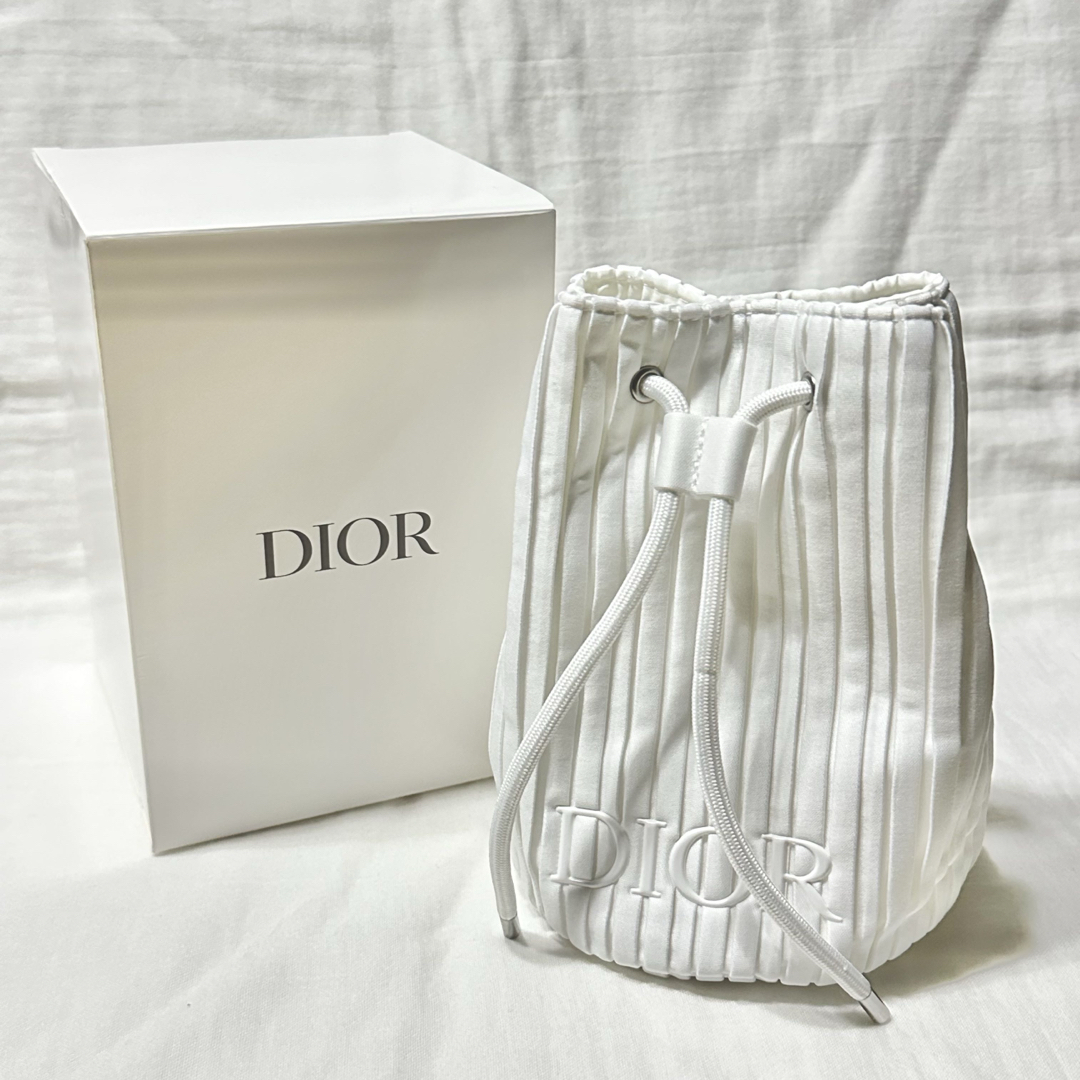 Christian Dior - Christian Dior ディオール ノベルティ 巾着型 Christian Dior - Christian Dior ディオール ノベルティ 巾着型