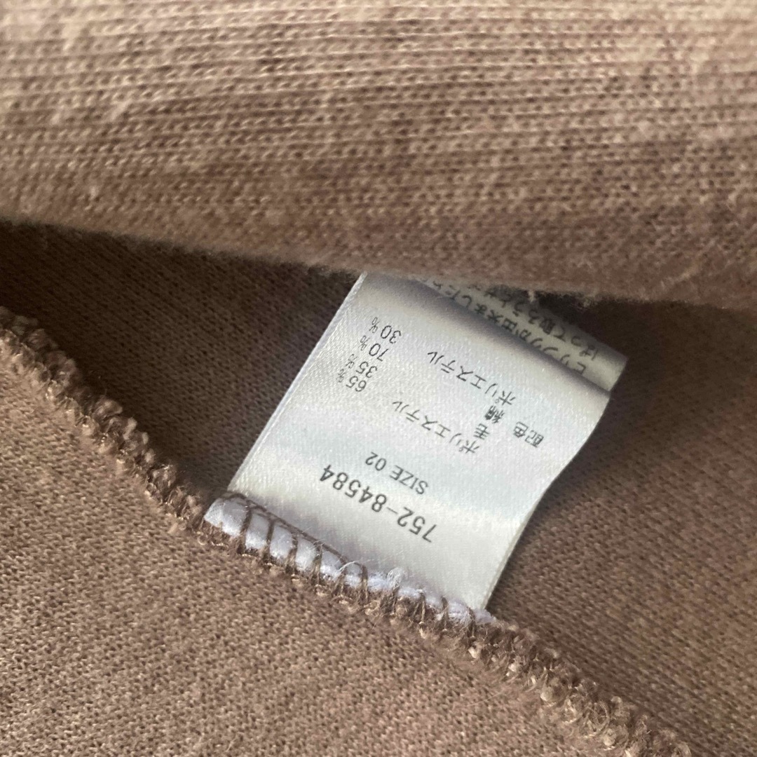 CLOCHE(クロシェ)のCLOCHE クロシェ ロング コート フード ブラウン アウター レディース レディースのジャケット/アウター(ロングコート)の商品写真