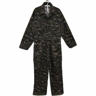 EVISU エヴィス オーバーオール L 38 カモメ 詰まら ペイント EVISU エヴィス オーバーオール L 38 カモメ 詰まら ペイント