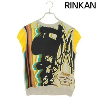 エルメス ツイルレーヌ シルクノースリーブカットソー レディース 38