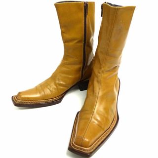 イタリア製 Pollini / ポリー二 サイドゴアブーツ　38(24cm相当)(ブーツ)