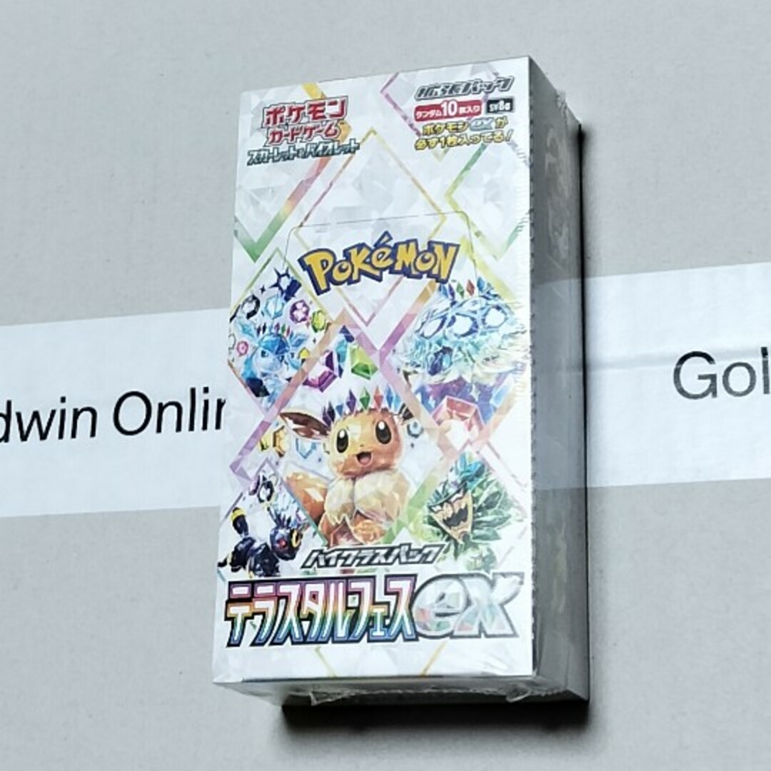ポケモン - テラスタルフェスex 　ポケモン　 シュリンク付き　１box