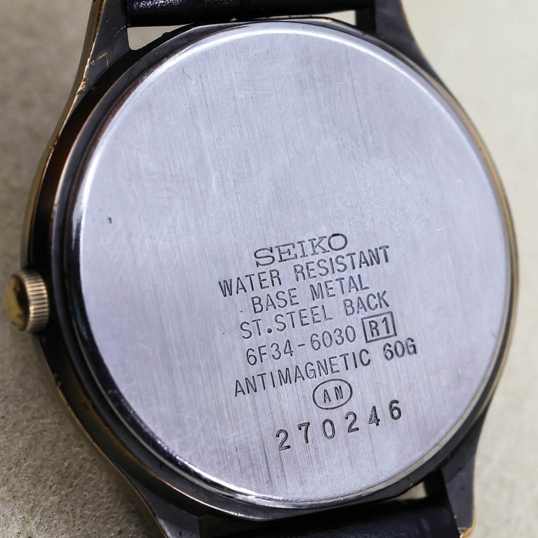 SEIKO - 稼働 SEIKO AVENUE 腕時計 ムーンフェイズ デイト SEIKO - 稼働 SEIKO AVENUE 腕時計 ムーンフェイズ デイト