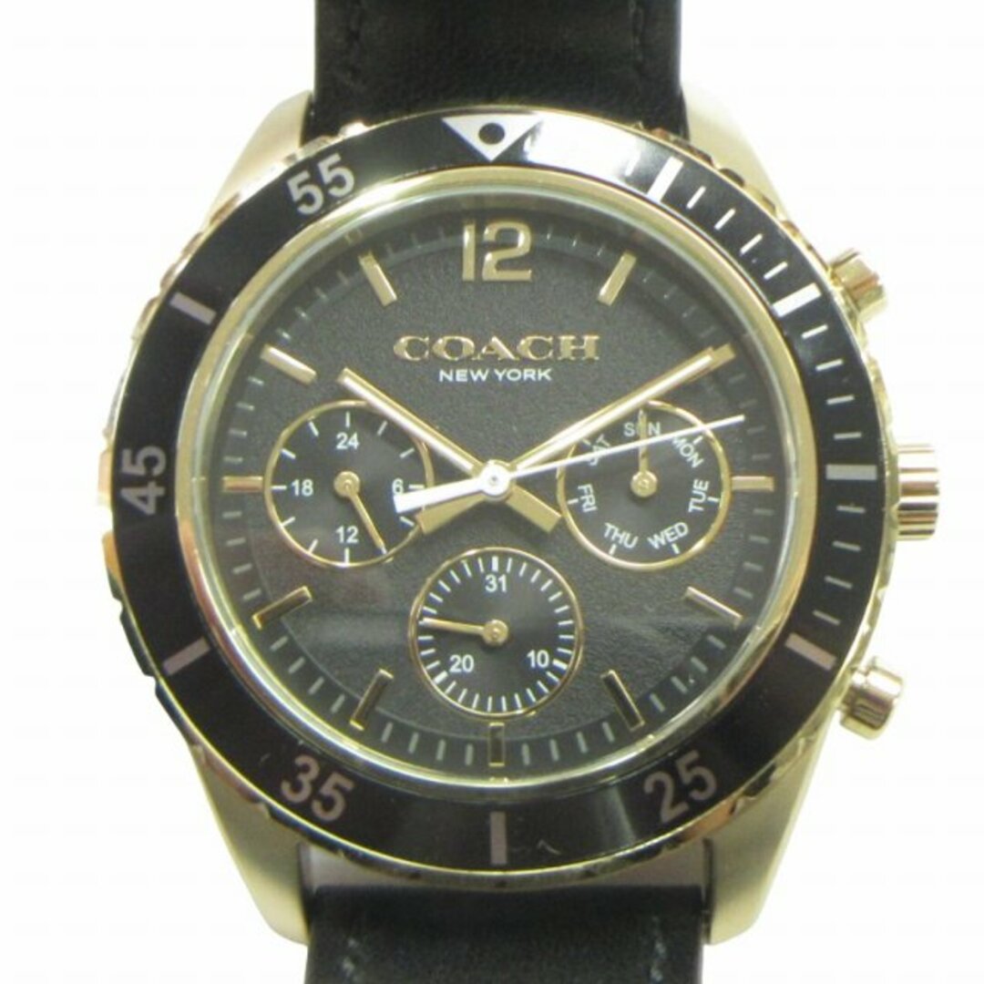 COACH - コーチ 新品同様 コール ウォッチ 44MM 腕時計 クロノ COACH - コーチ 新品同様 コール ウォッチ 44MM 腕時計 クロノ