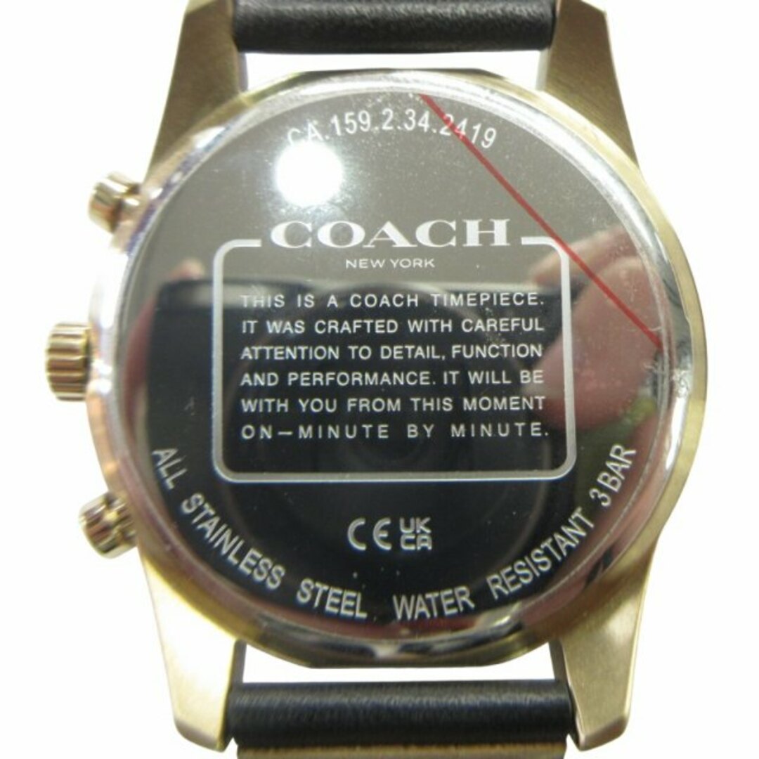 2025年新作アイテムが続々登場 ウォッチ コール 新品同様 コーチ - COACH 44MM クロノ 腕時計 コーチ