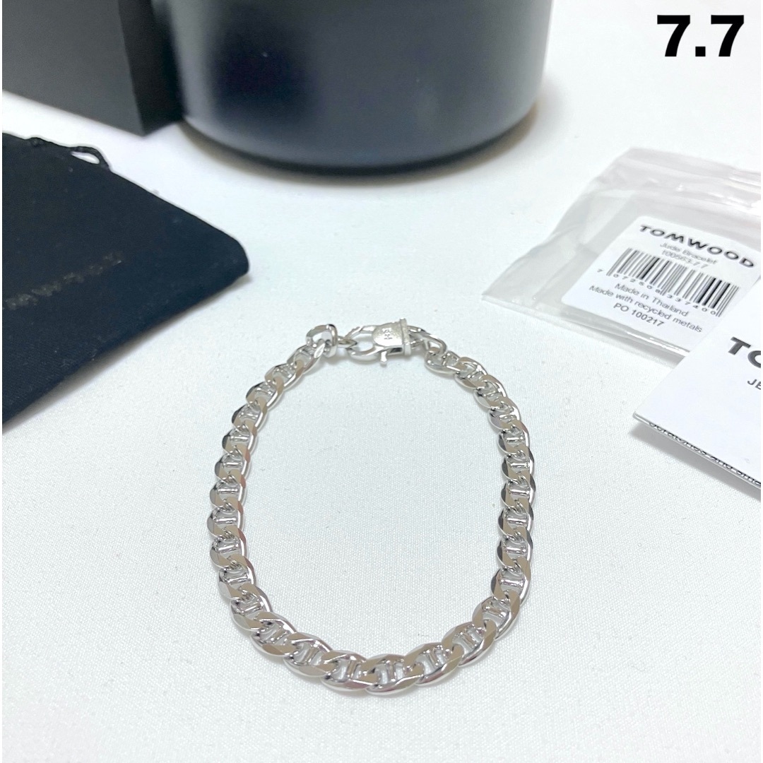 TOM WOOD - 新品 7.7 TOMWOOD ジュードチェーン ブレスレット 銀 17347
