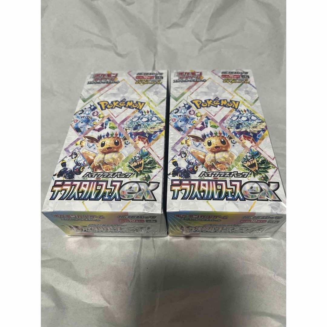2BOX テラスタルフェスex 未開封 2BOX テラスタルフェスex 未開封