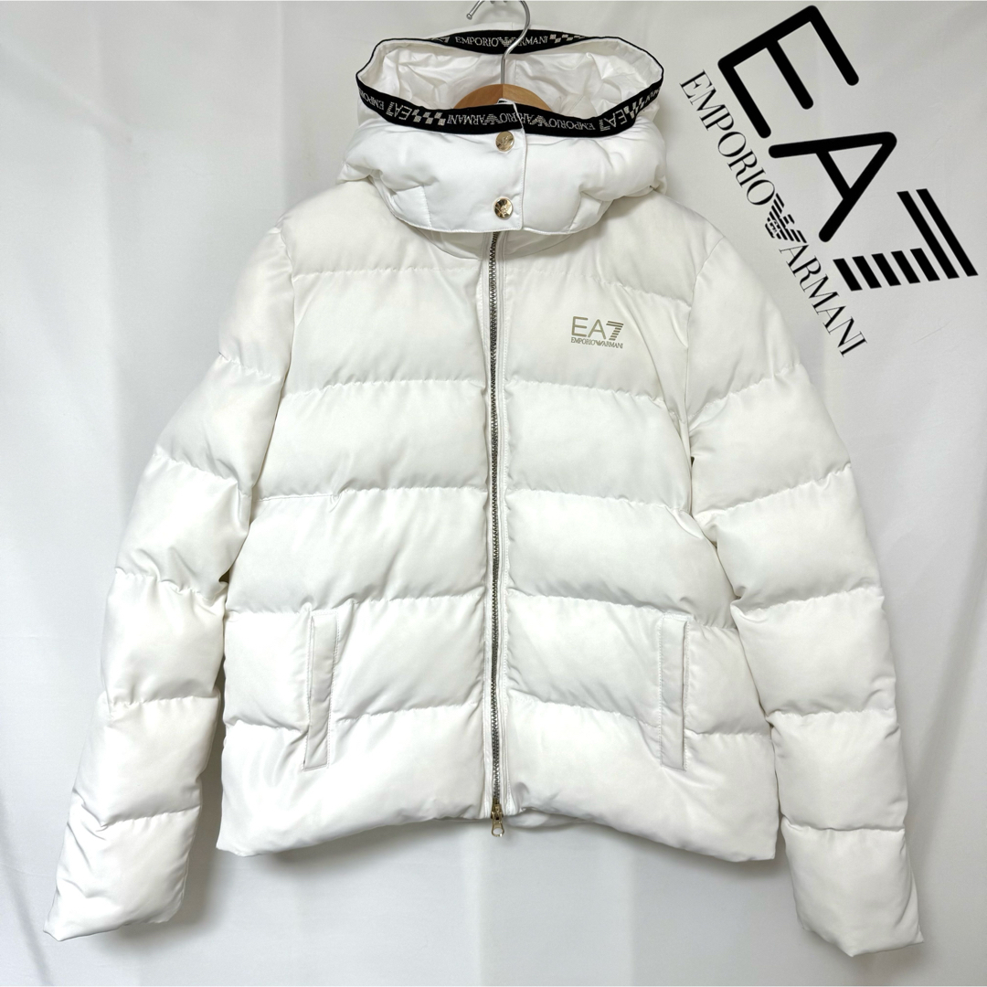 EMPORIO ARMANI EA7 - EMPORIO ARMANI EA7 TRAIN LOGO パファー ジャケット