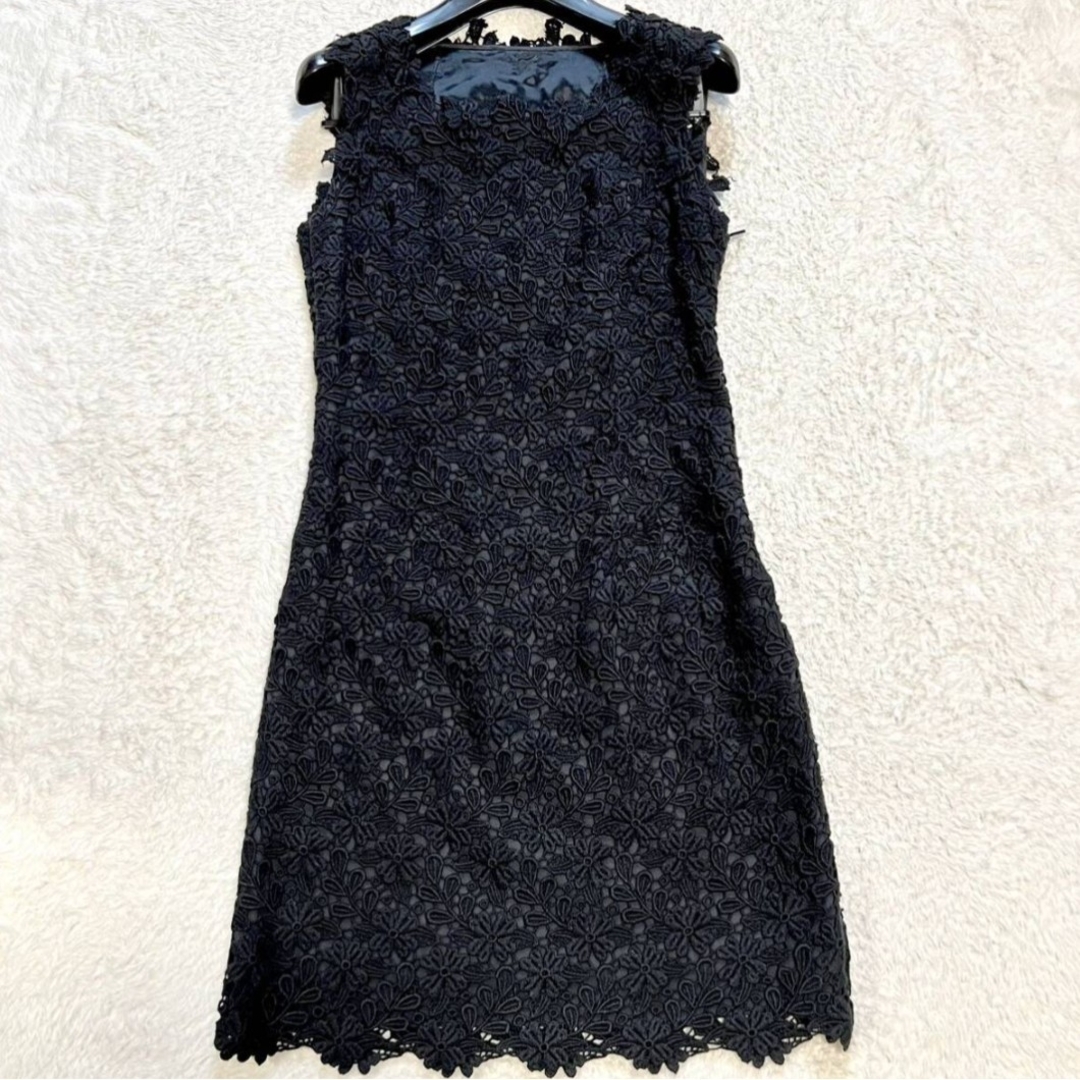 René - 【希少・完売品】ルネ ワンピース 花柄 刺繍レース 黒 René - 【希少・完売品】ルネ ワンピース 花柄 刺繍レース 黒