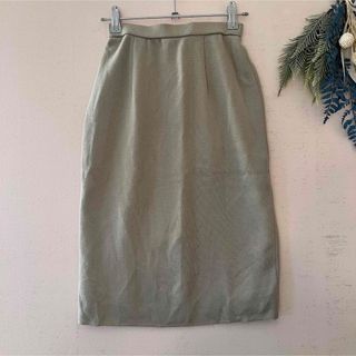 1085【ROSSANA ORLANDI 】タイトスカート ニット　新品　毛　春(ひざ丈スカート)